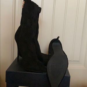 Black Thigh High Boots